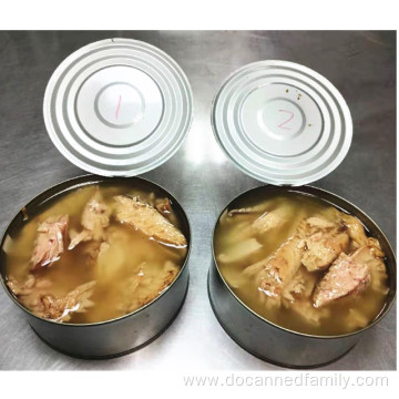 canned skipjack tuna chunks in brine/sunflower oil